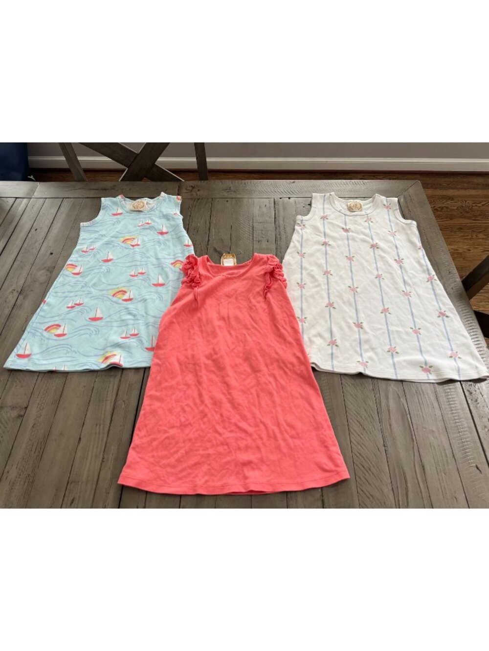 TBBC The Beaufort Bonnet Co Company Size 8 Lot Bundle of 3 Girls Dresses